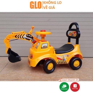 Xe cần cẩu chòi chân cho bé