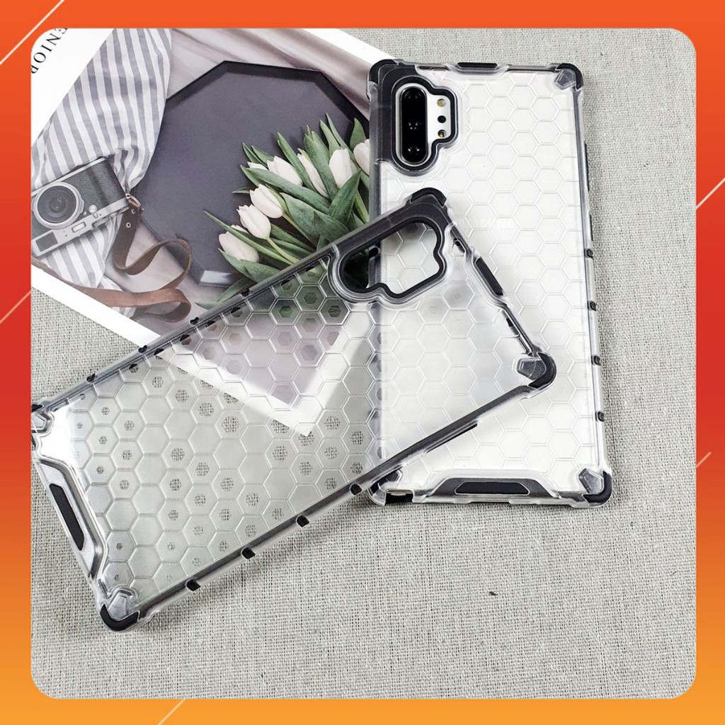 Ốp chông sốc Samsung Note 10 Plus, ốp họa tiết tổ ong chống va đập Samsung Note 10+ 5G, thả rơi 2m không sao | BigBuy360 - bigbuy360.vn