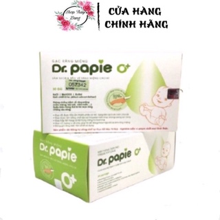 Gạt rơ lưỡi sạch tưa lưỡi, nấm lưỡi cho bé Dr.papie