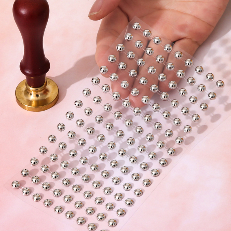 Miếng dán acrylic kim loại kim cương sáng tạo dùng trang trí DIY