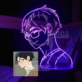 [Ảnh Shop Tự Chụp] Đèn Ngủ Haikyuu Keiji Akaashi Type 01