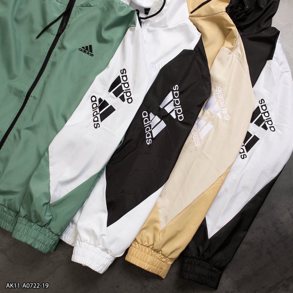 Áo khoác ADIDAS 2 vải gió 2 lớp AK11 - áo khoác nam VNXK