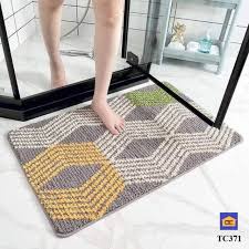 Thảm Lau Chân Lông Cừu Siêu Thấm Nước Kích Thước Tiện Dụng