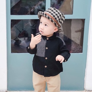 Áo sơ mi bé trai hàng đẹp