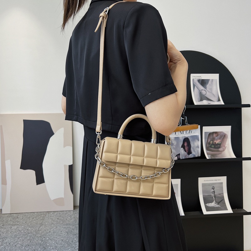 Túi Đeo Chéo Hình Vuông Nhỏ Kẻ Sọc Ca Rô Thời Trang Mùa Hè Hàng Mới 2022 Cho Nữ