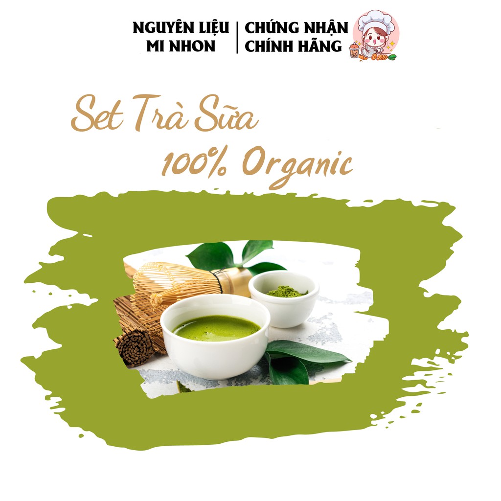 [Mã GROXUAN1 giảm 8% đơn 150K] Trà Sữa Tự Pha Set Nguyên Liệu Trà Sữa Thái Xanh (40 - 45ly) - NGUYÊN LIỆU BẾP MI NHON | BigBuy360 - bigbuy360.vn