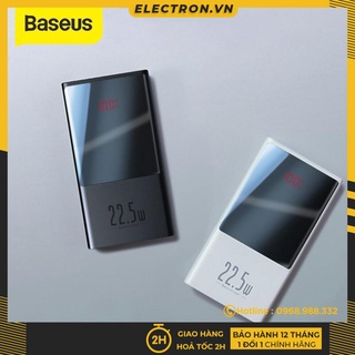 Pin sạc dự phòng Baseus Super Mini Digital Display Power Bank ( 10000mAh / 20000mAh, 22.5W, màn hình LED)