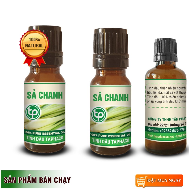 Tinh Dầu Sả Chanh 10ml