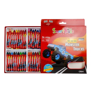 Sáp màu Smartkids CR04 (36 màu/hộp)