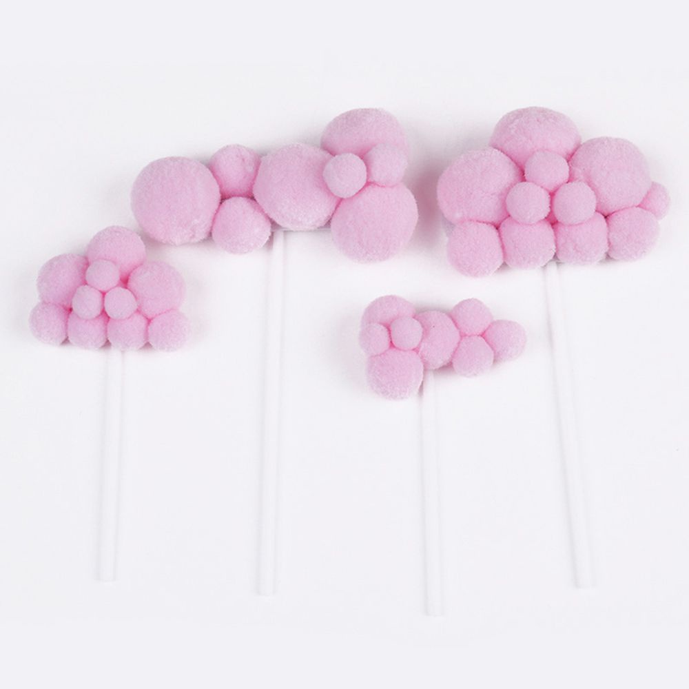 Epoch Phụ Kiện Cắm Trang Trí Bánh Kem Hình Đám Mây Nhiều Màu Dễ Thương Cho Tiệc Sinh Nhật