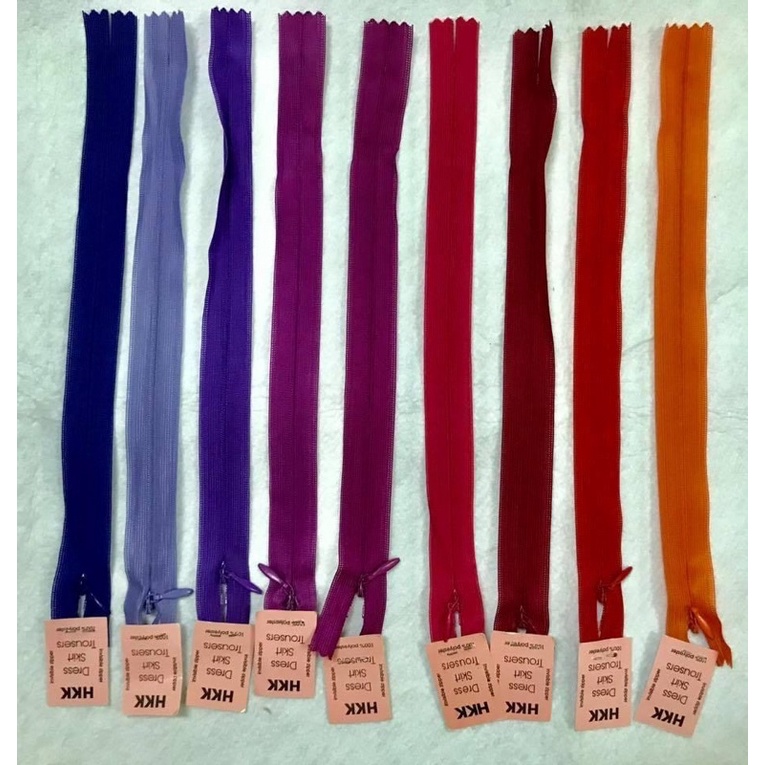 12 sợi Dây kéo giấu hiệu Hkk.