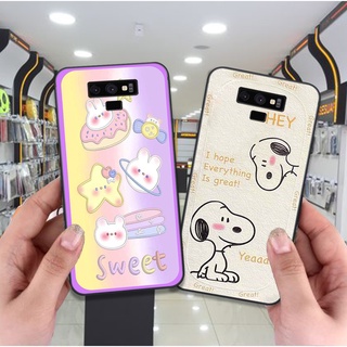 Ốp Samsung Note 9 bộ hình cute dễ thương gấu thỏ xinh xắn vẽ tay lạ mắt