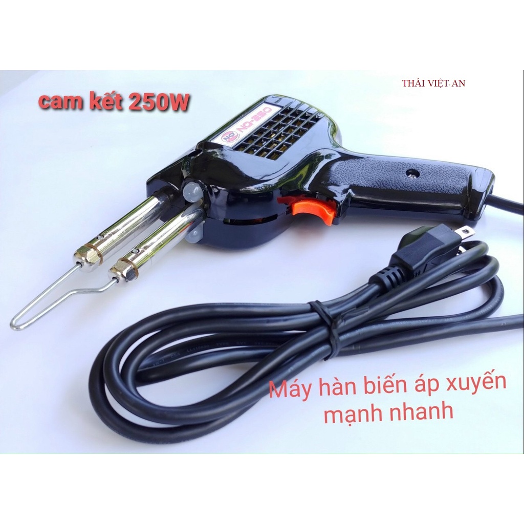 MỎ HÀN CHÌ BIẾN ÁP XUYẾN MÁY HÀN XUNG CÔNG SUẤT CAO 250W