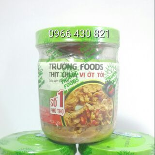 3 hộp thịt chua vị tỏi ớt _ Trường Foods