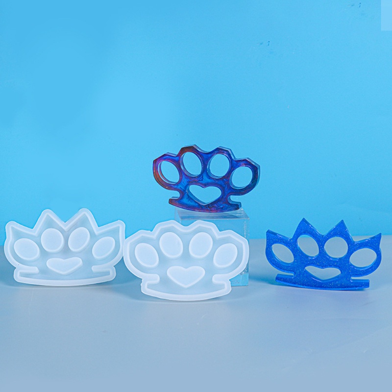 Khuôn Làm Nhẫn Đeo Ngón Tay Bằng Nhựa Epoxy Độc Đáo Tiện Dụng DIY