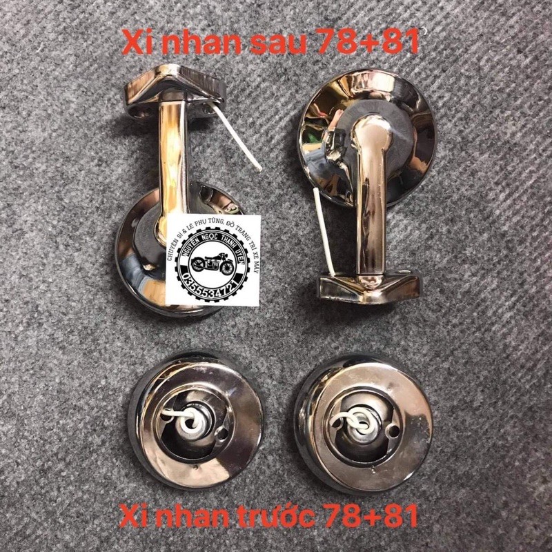 BỘ XI NHAN TRƯỚC SAU XE 78,81 INOX 304