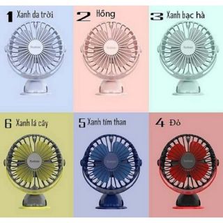 quạt tích điện yoobao