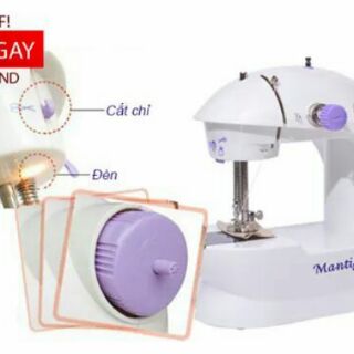 COMBO MÁY MAY MINI VÀ HỘP KIM CHỈ ĐA NĂNG
