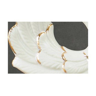 Tượng sứ thiên nga đôi trắng