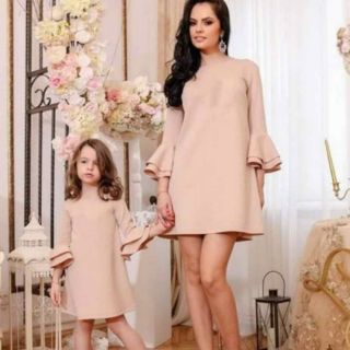 Đầm xòe mẹ và bé