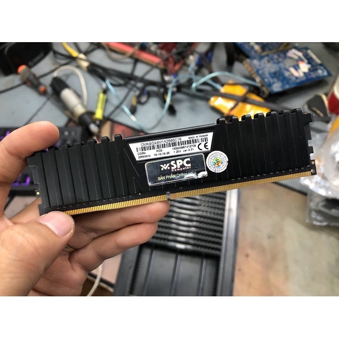 Ram 8GB Corsair, Kingston, GSkill DDR4, còn bảo hành dài, hàng bóc máy