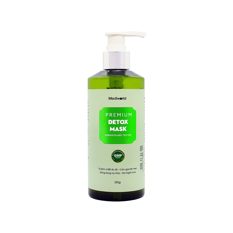 PREMIUM DETOX MASK MEDIWORLD - Mặt nạ thải độc dành cho da - Miền Thảo Mộc