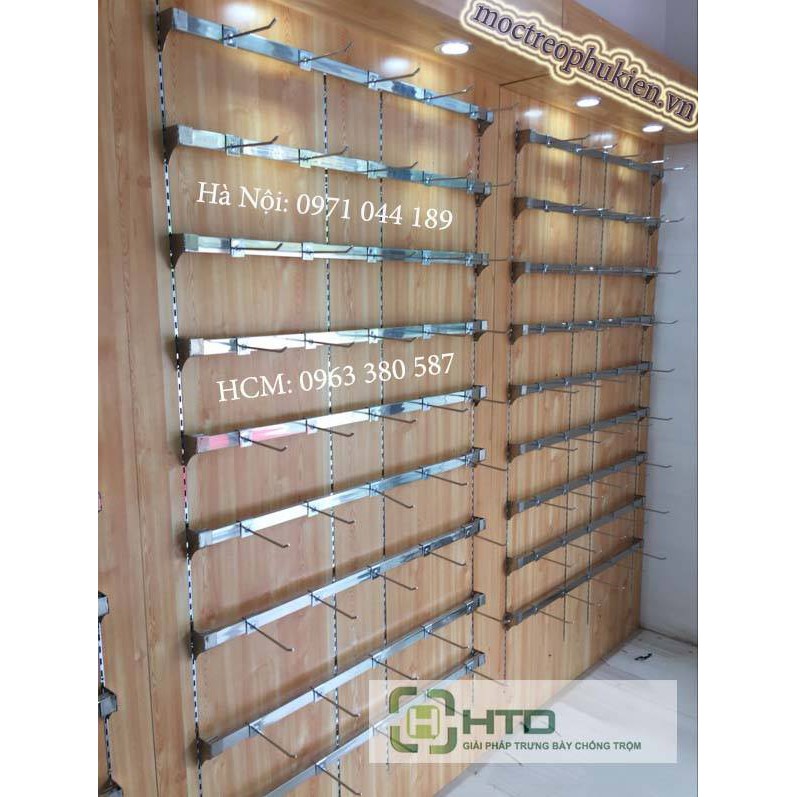 Thanh ray gắn tường làm giá kệ trưng bày-A1