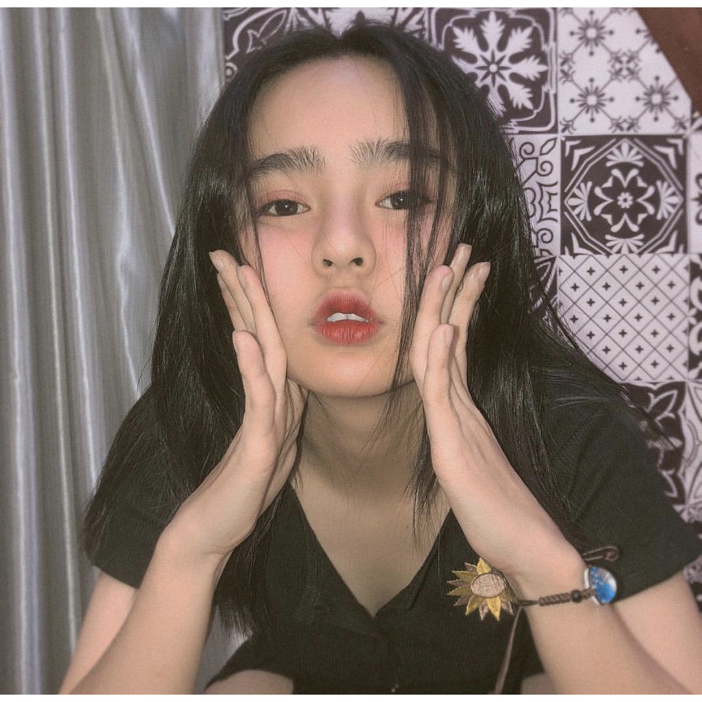 Áo croptop cài nút hoa cúc siêu hot