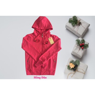 Áo khoác nữ hồng dâu chất đẹp