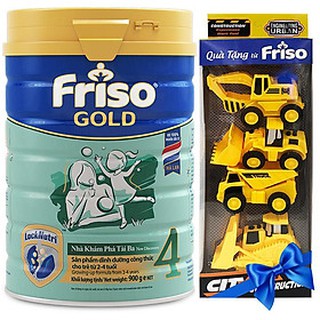Sữa Friso Gold 4 Lon 900g, Hà Lan(2-4 tuổi) date 2021