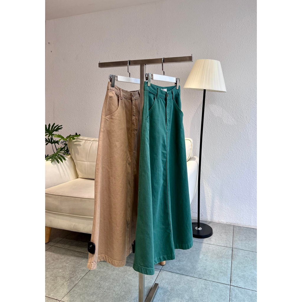 GOÛT DE JUN - Chân váy jeans dài nữ - Cody Jean Skirt