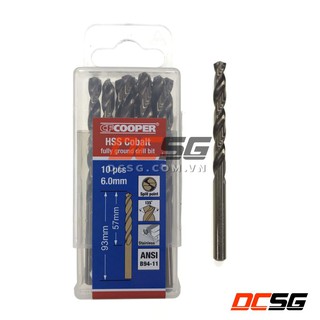 MŨI KHOAN THÉP INOX CFCOOPER HCM050