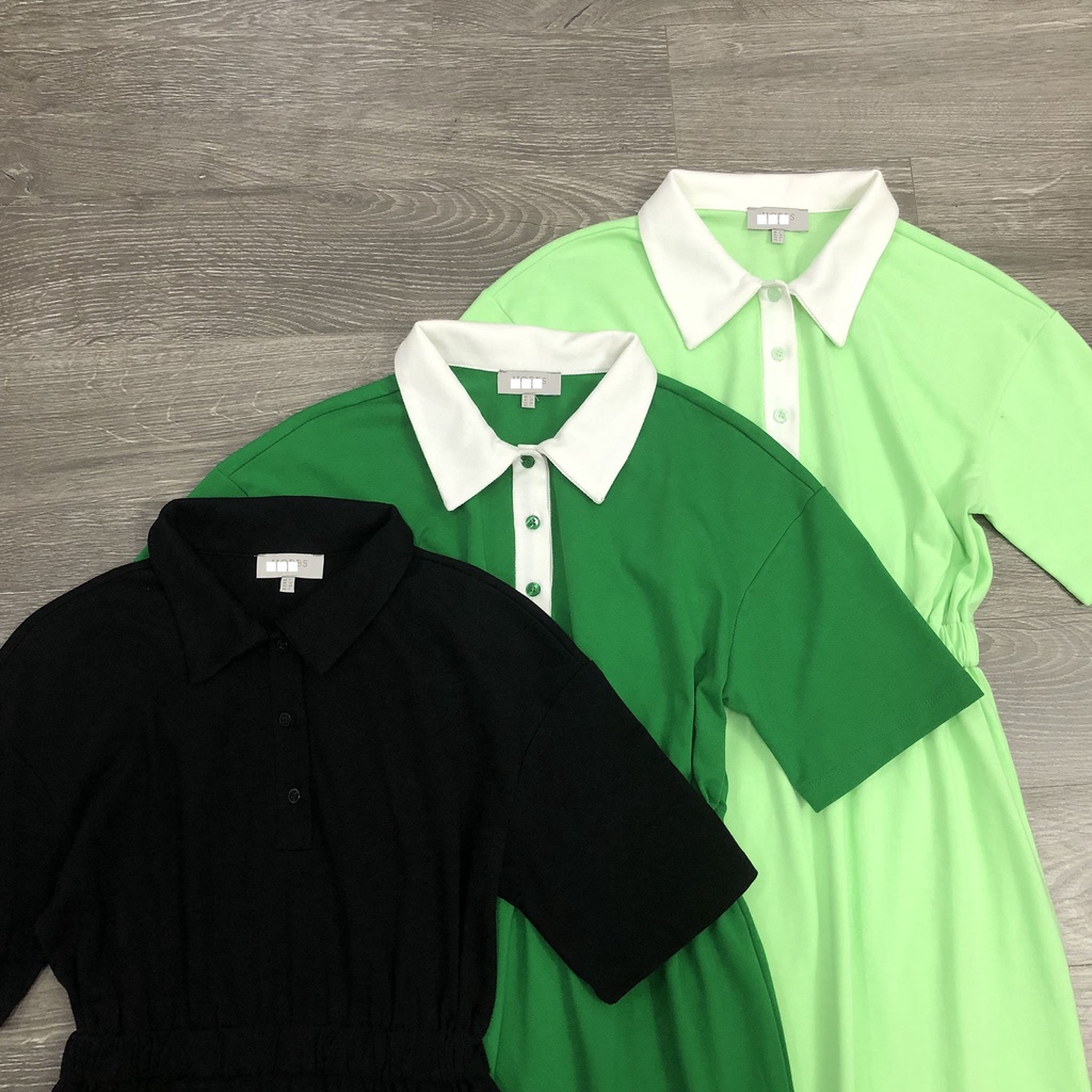 Đầm Hobbs Cổ Polo