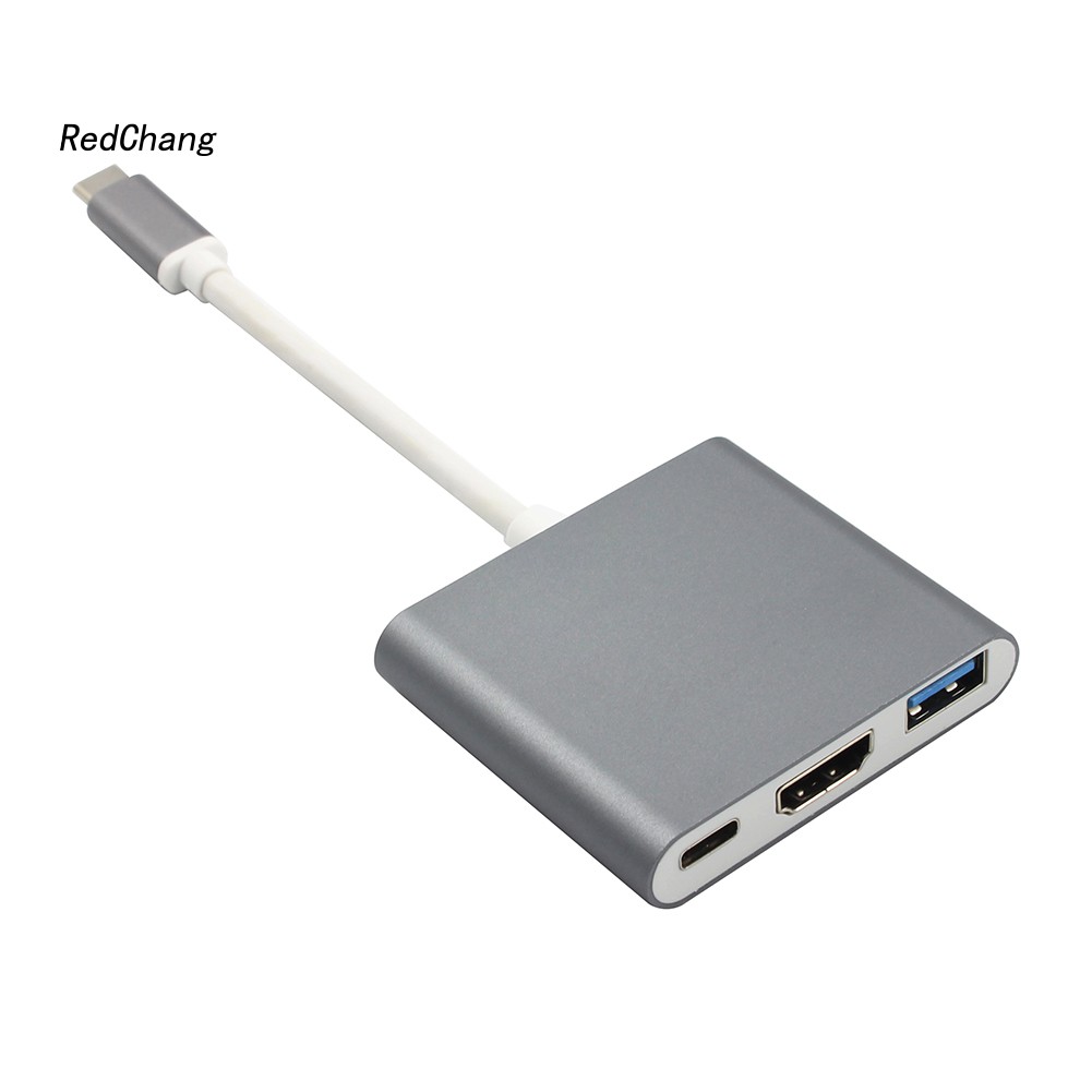 Bộ Chuyển Đổi Usb 3.1 Type-c Sang 4k Uhd Hdmi Usb-c Cho Macbook