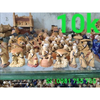 Tượng mini 10k phụ kiện trang trí hòn non bộ, hồ cá, bể cá - [ Sỉ Lẻ ]