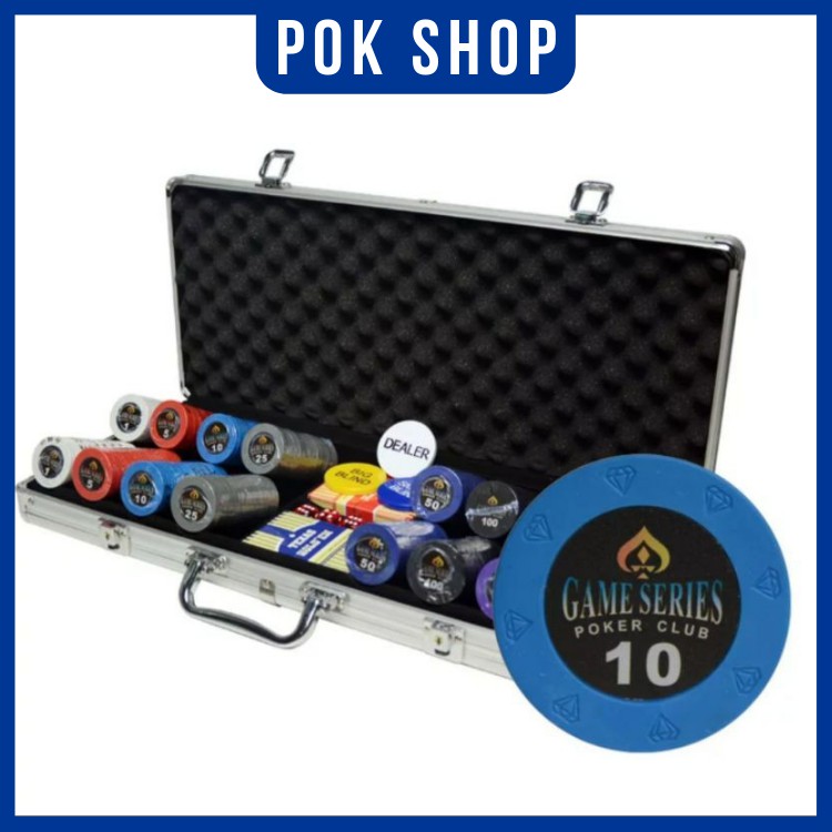 [POK Shop] Chip Poker cao cấp Games Series [Chip lẻ - Phỉnh Poker]