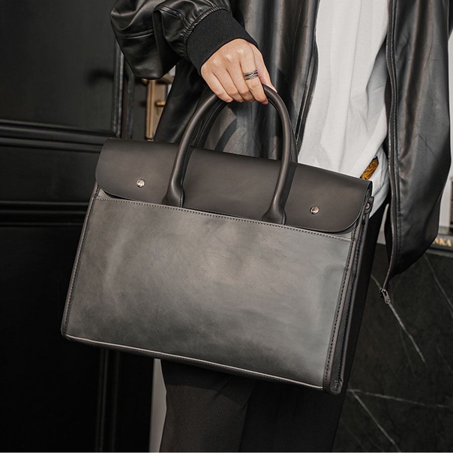 Túi xách nam hàn quốc, túi đeo vai thời trang, cặp công sở nam