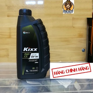 Dầu Nhớt Kixx PAO C3 API SN 5W-40