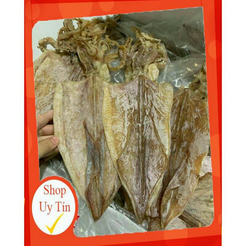 [Freeship 50k]Mực khô xịn sò nướng ăn thơm, ngon,chuẩn mực khô ngon (size 12-15 con)