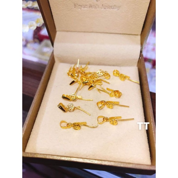 MÓC KIM TIỀN VÀNG LÀM MẶT ĐÁ