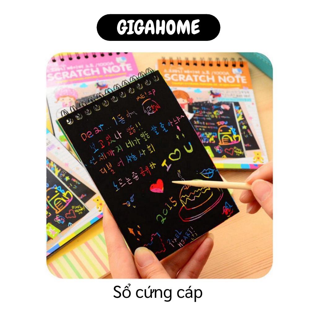 Scatch Note  ️ GIÁ VỐN Sổ cạo cầu vồng ma thuật cực kỳ cute và độc lạ 6906