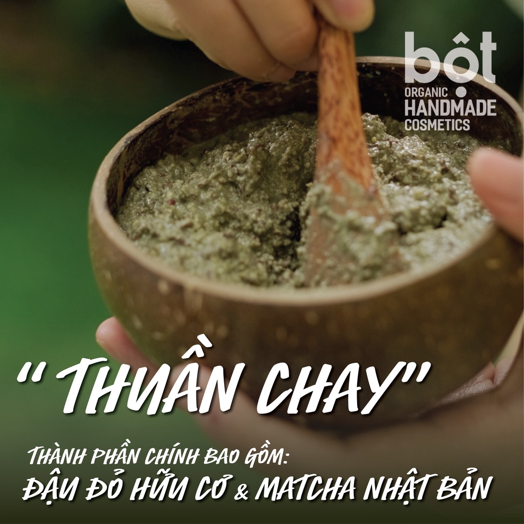 Bột tắm trắng Matcha đậu đỏ