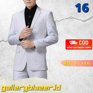 Áo Blazer Nam Màu Trắng