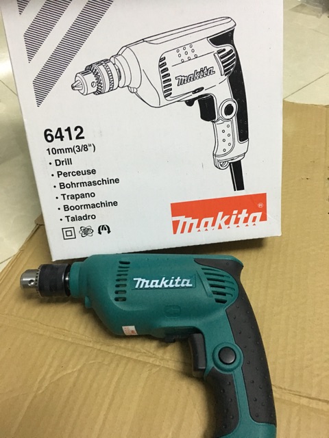 Máy khoan makita 6412 đầu 10mm