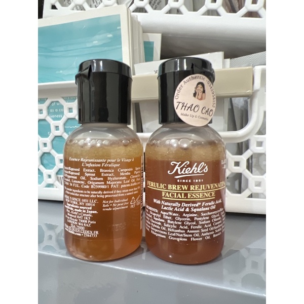 [Mini 40ml] Tinh chất trẻ hóa da mặt Kiehls Ferulic Brew rejuvenating facial essence