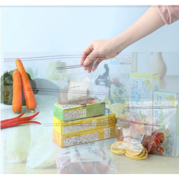 Túi zip đựng thực phâm, trữ đông, bảo quản giữ tươi rau củ tái sử dụng nhiều lần