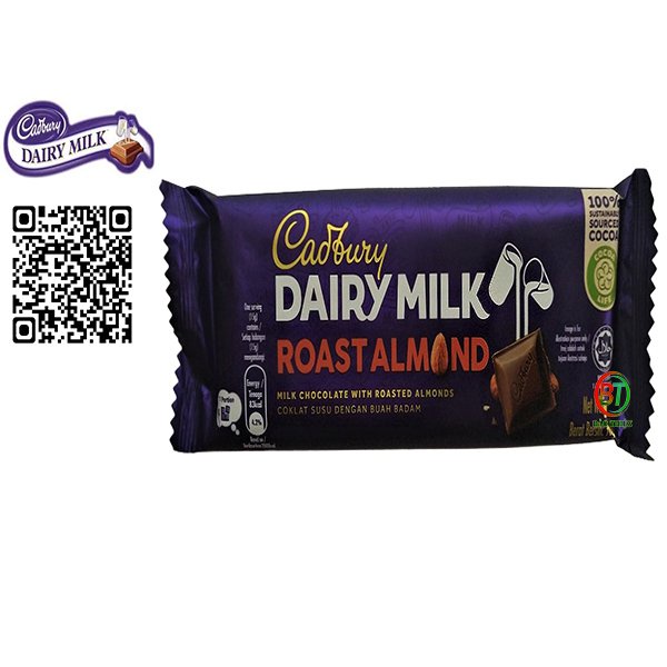 Sô cô la (nhiều vị) Cadbury Dairy Milk thanh 37g và 90g