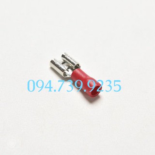 Cosse Cái 5.5 (100 cái/gói/màu) - Đầu Cốt 5.5 dùng cho dây 5.5mm
