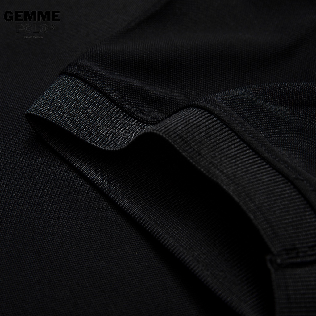 Áo Polo nam cổ bẻ HỌA TIẾT SEN Fullsize 50-130kg chuẩn form, trẻ trung, thanh lịch - GEMMEPOLOVN