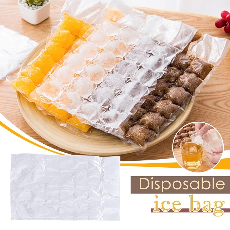 Set 10 Túi Làm Nước Đá Sử Dụng Một Lần Tiện Lợi